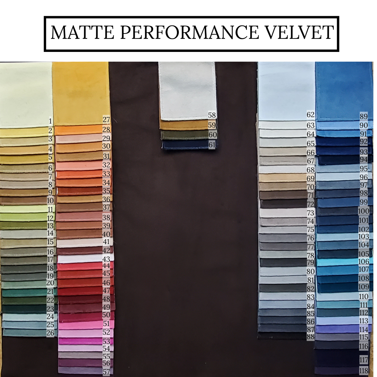 Two-Tone Custom | Pearlwood Essence Storage Ottoman | Matte Performance Velvet