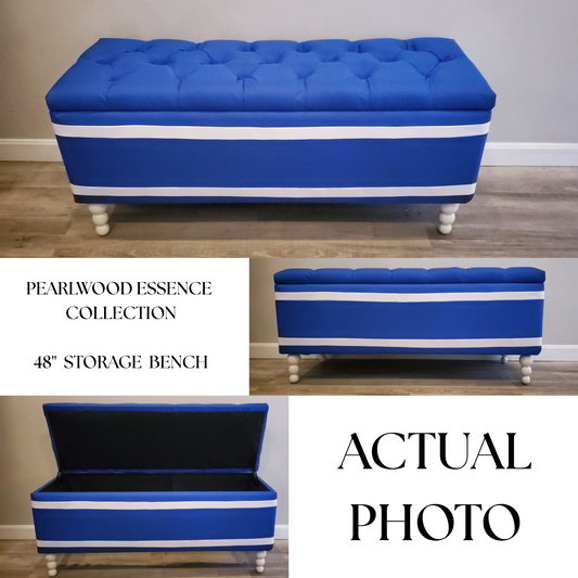 Fraternity Inspired | Pearlwood Essence Storage Bench