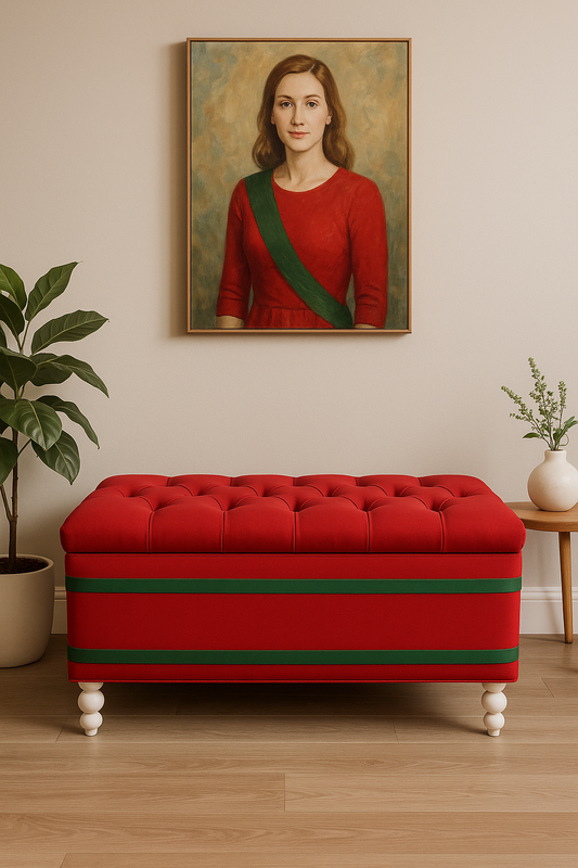 Sorority Inspired | Pearlwood Essence Storage Bench