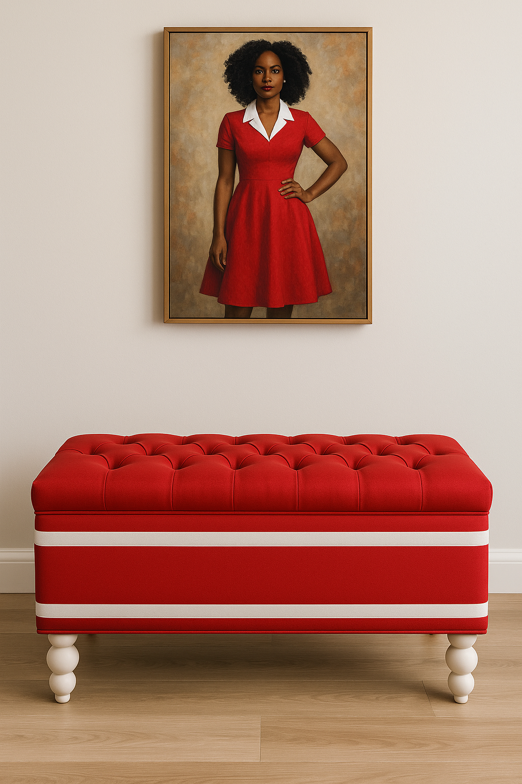 Sisterhood Inspired | Pearlwood Essence Storage Bench