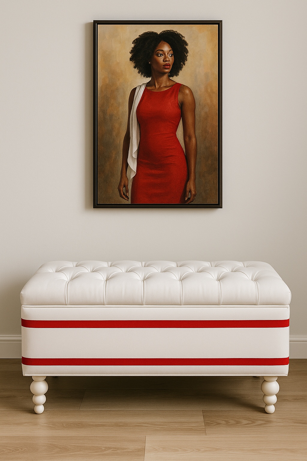 Sisterhood Inspired | Pearlwood Essence Storage Bench