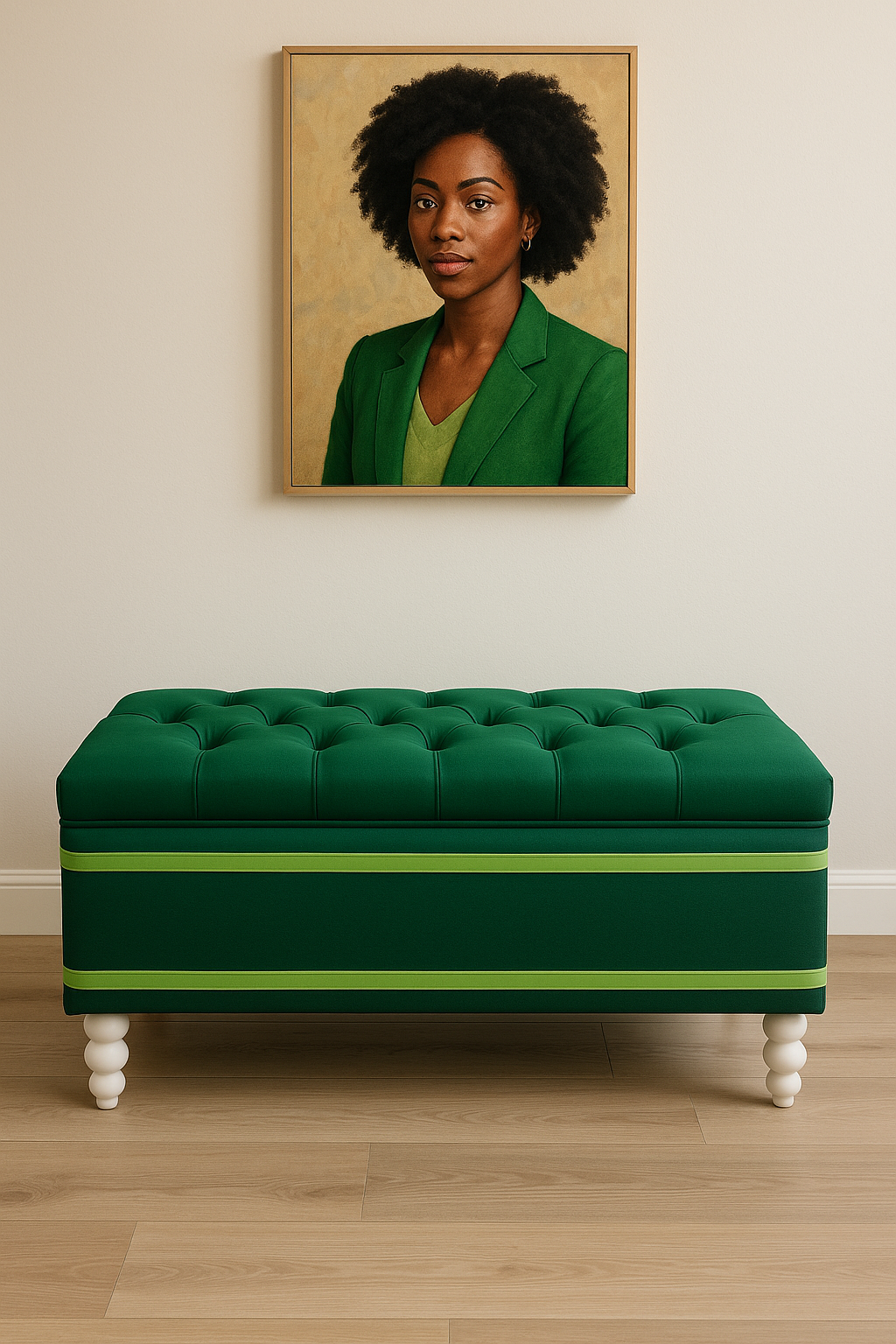Sisterhood Inspired | Pearlwood Essence Storage Bench