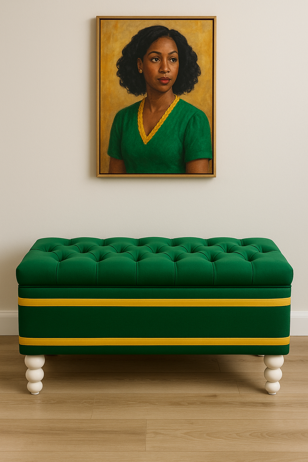 Sisterhood Inspired | Pearlwood Essence Storage Bench