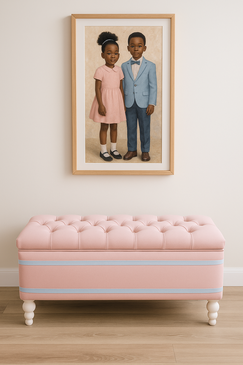 Sisterhood Inspired | Pearlwood Essence Storage Bench