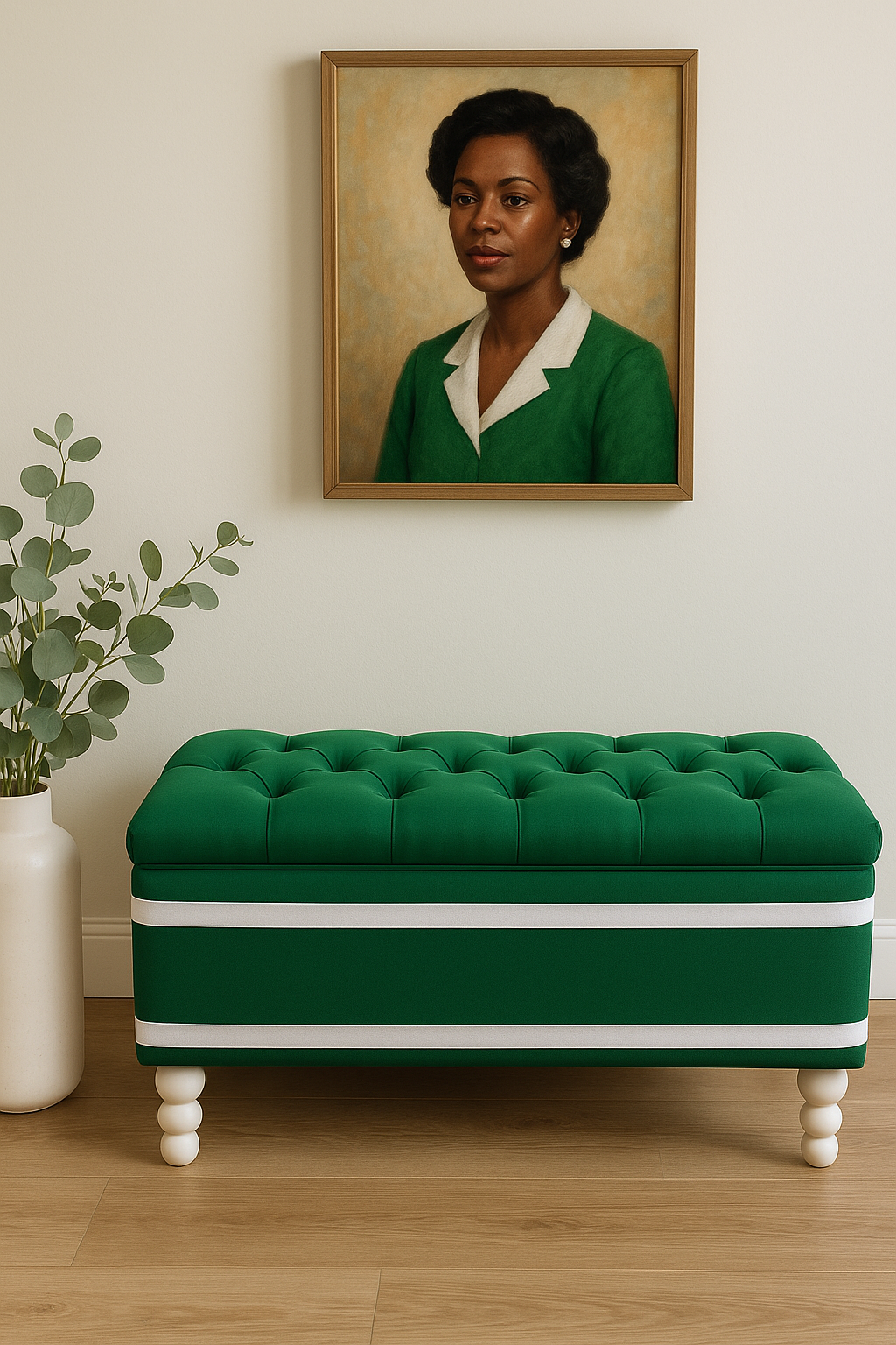 Sisterhood Inspired | Pearlwood Essence Storage Bench