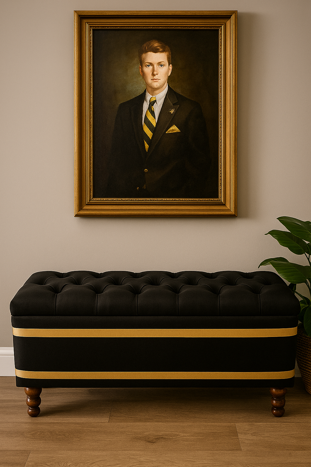 Fraternity Inspired | Pearlwood Essence Storage Bench