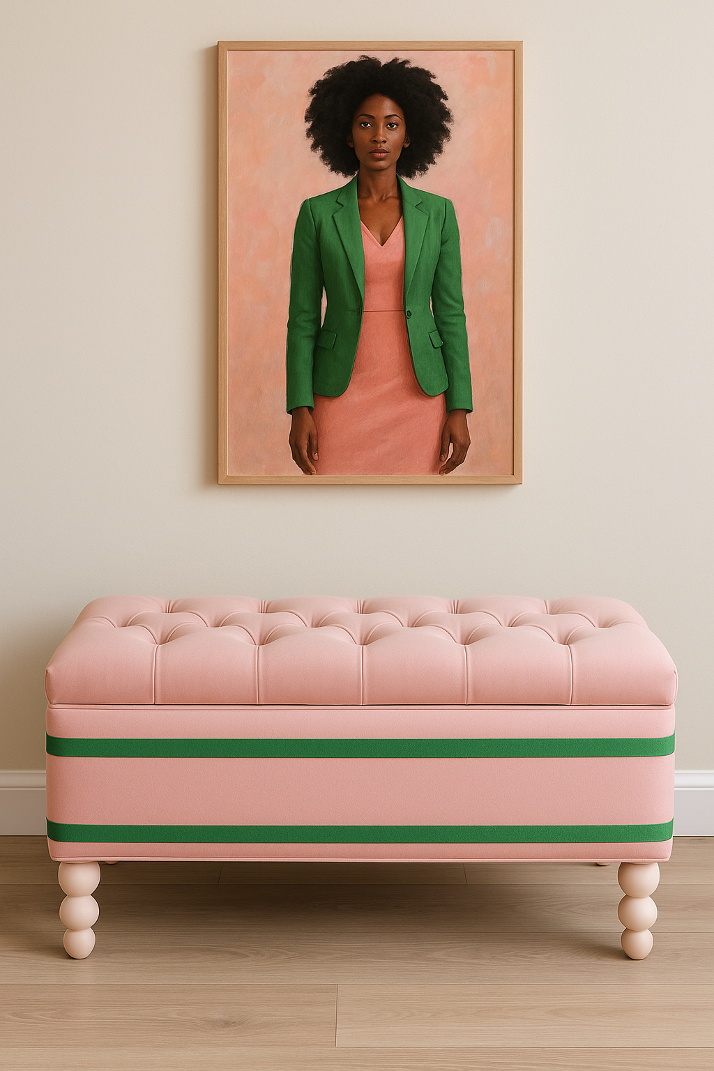 Sisterhood Inspired | Pearlwood Essence Storage Bench