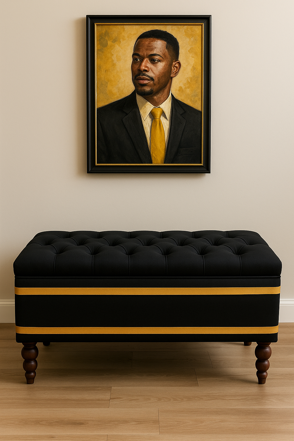 Brotherhood Inspired | Pearlwood Essence Storage Bench