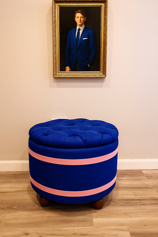 Fraternity Inspired | Pearlwood Essence Storage Ottoman