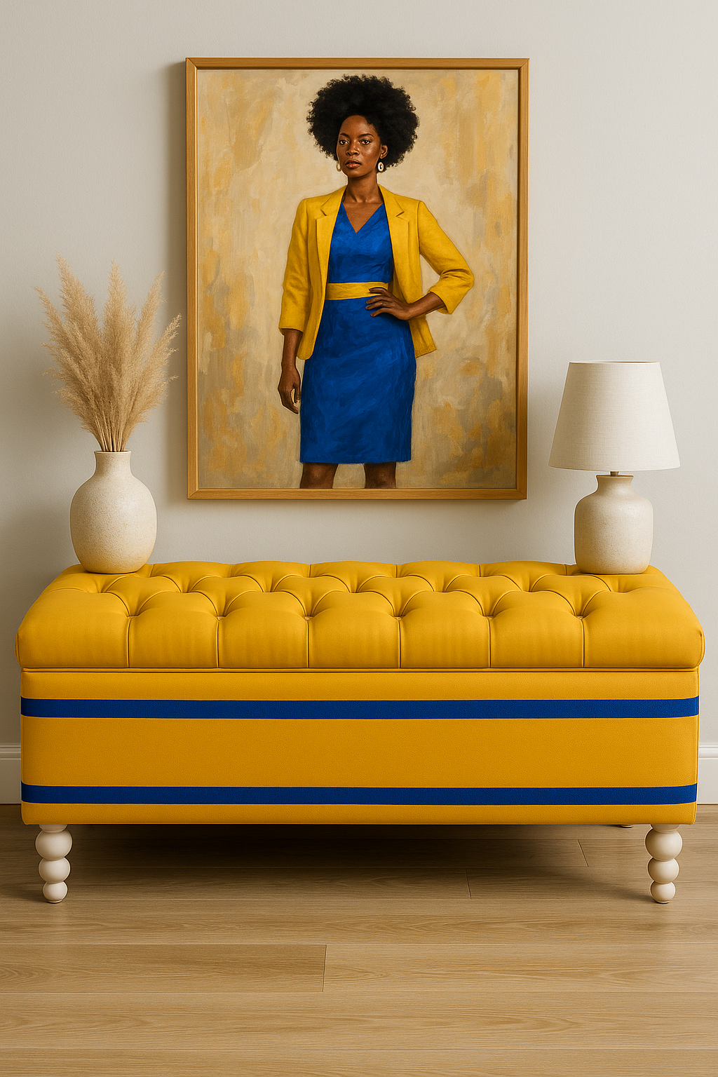 Sisterhood Inspired | Pearlwood Essence Storage Bench