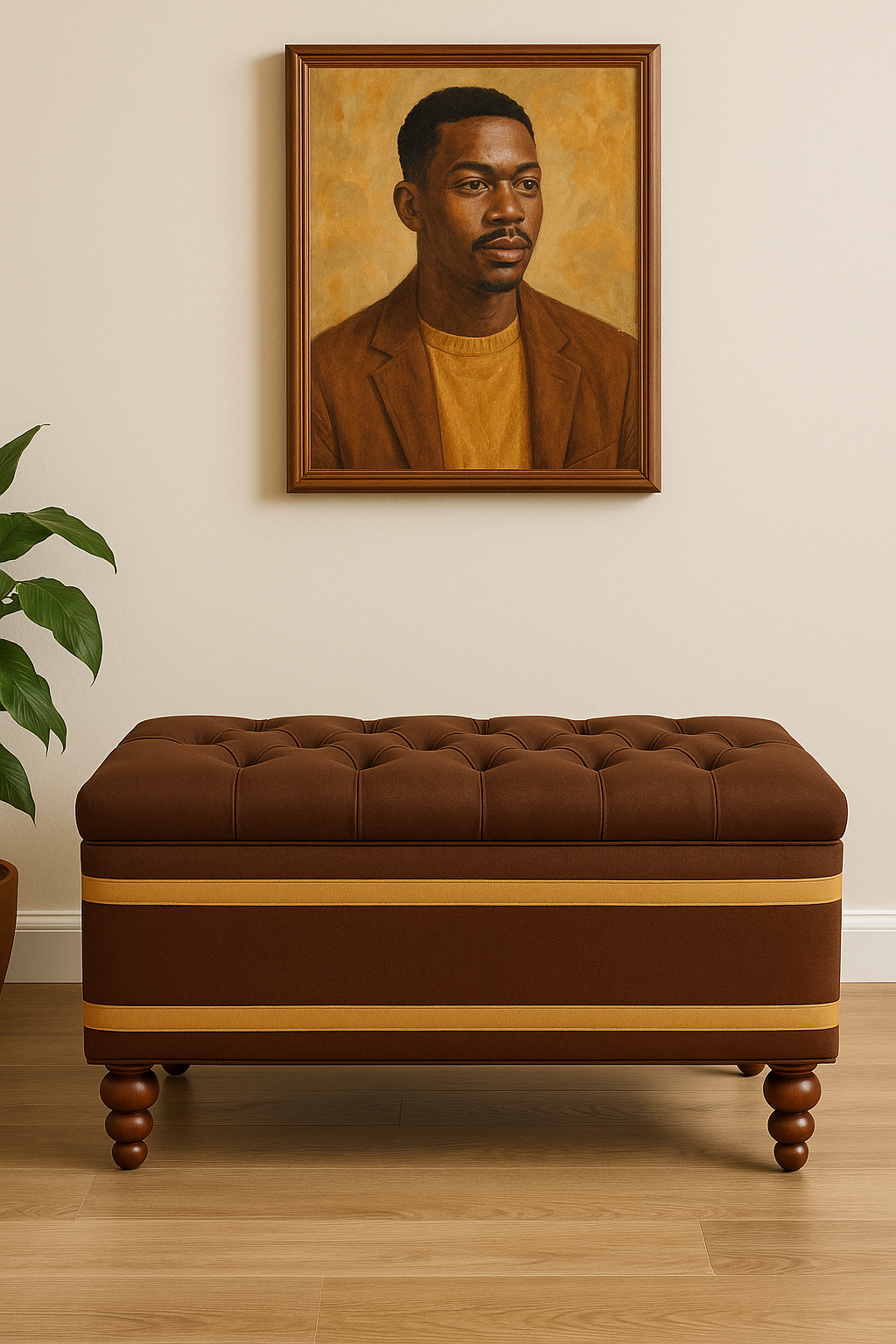 Brotherhood Inspired | Pearlwood Essence Storage Bench