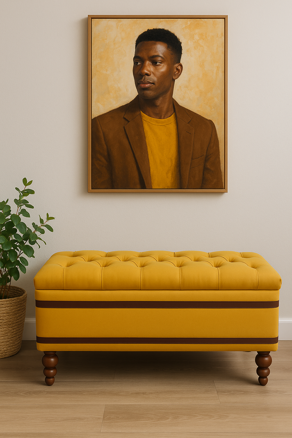 Brotherhood Inspired | Pearlwood Essence Storage Bench