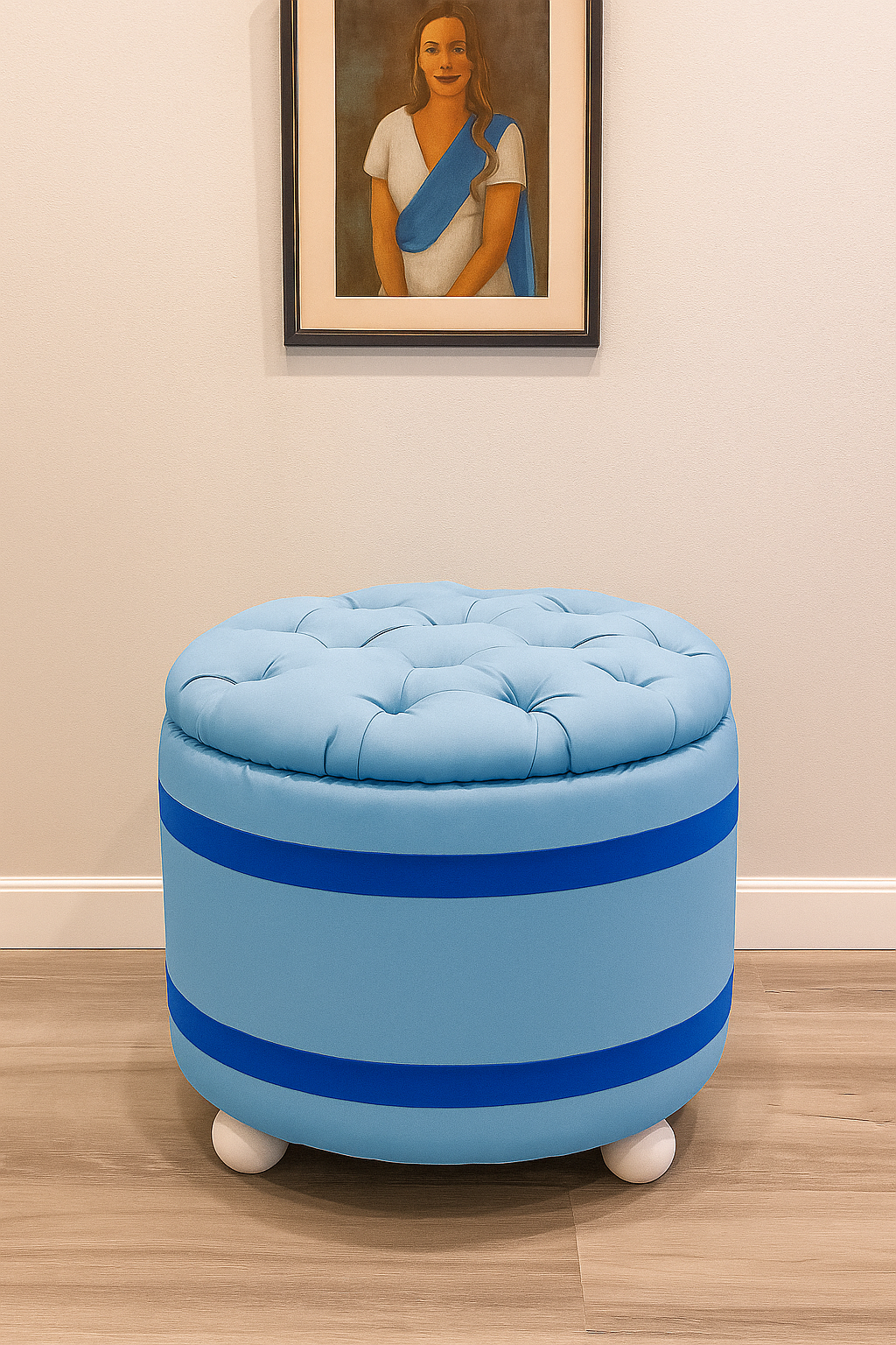 Sorority Inspired | Pearlwood Essence Storage Ottoman
