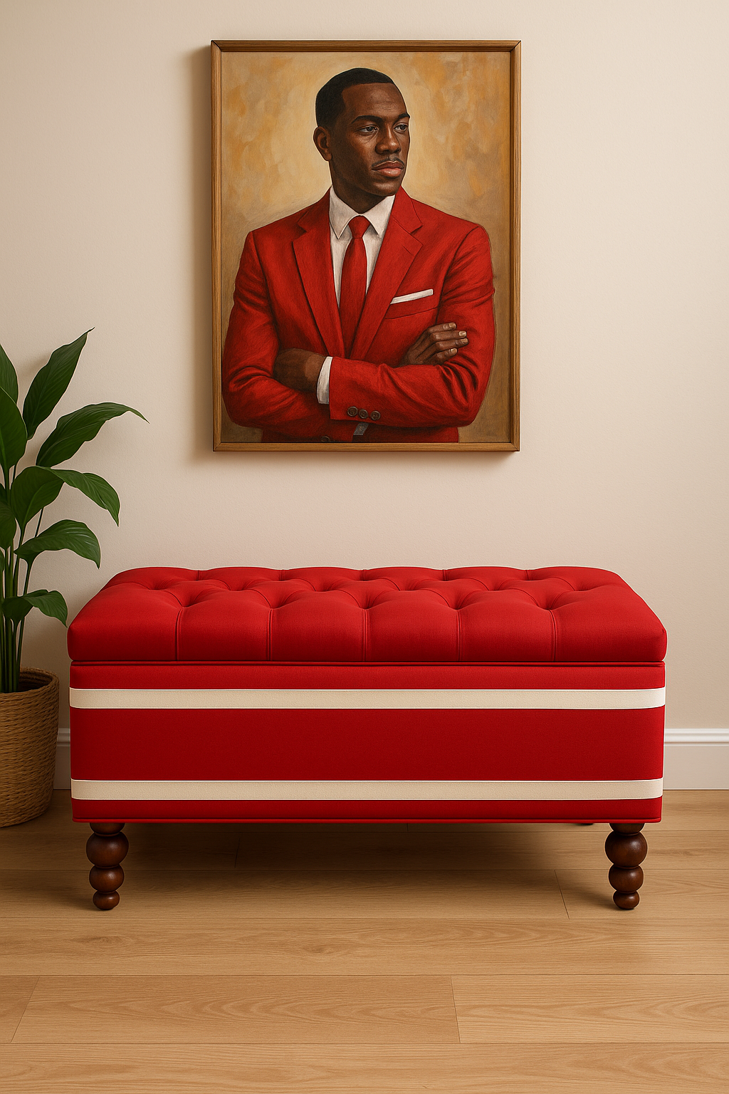 Brotherhood Inspired | Pearlwood Essence Storage Bench