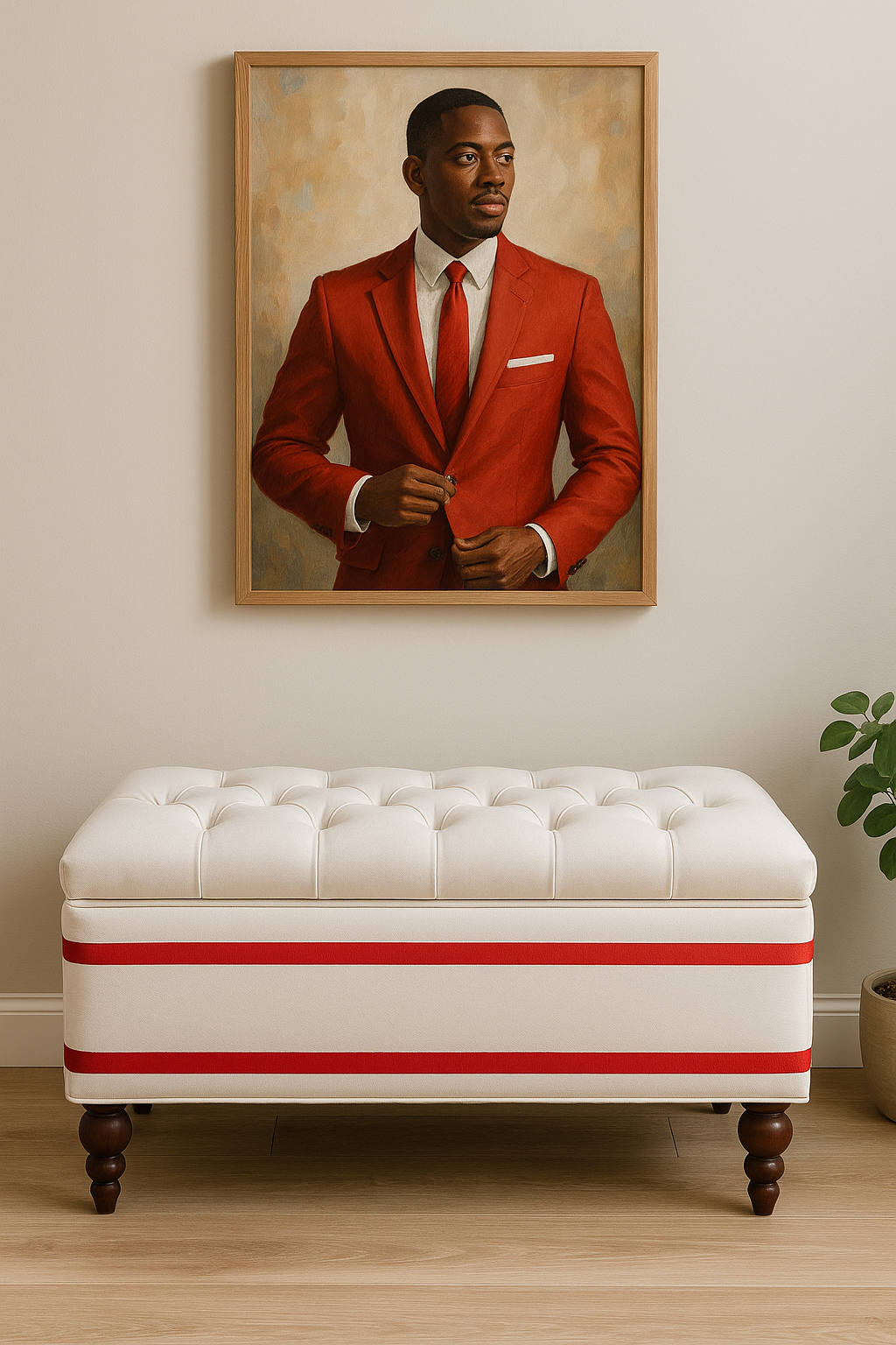 Brotherhood Inspired | Pearlwood Essence Storage Bench