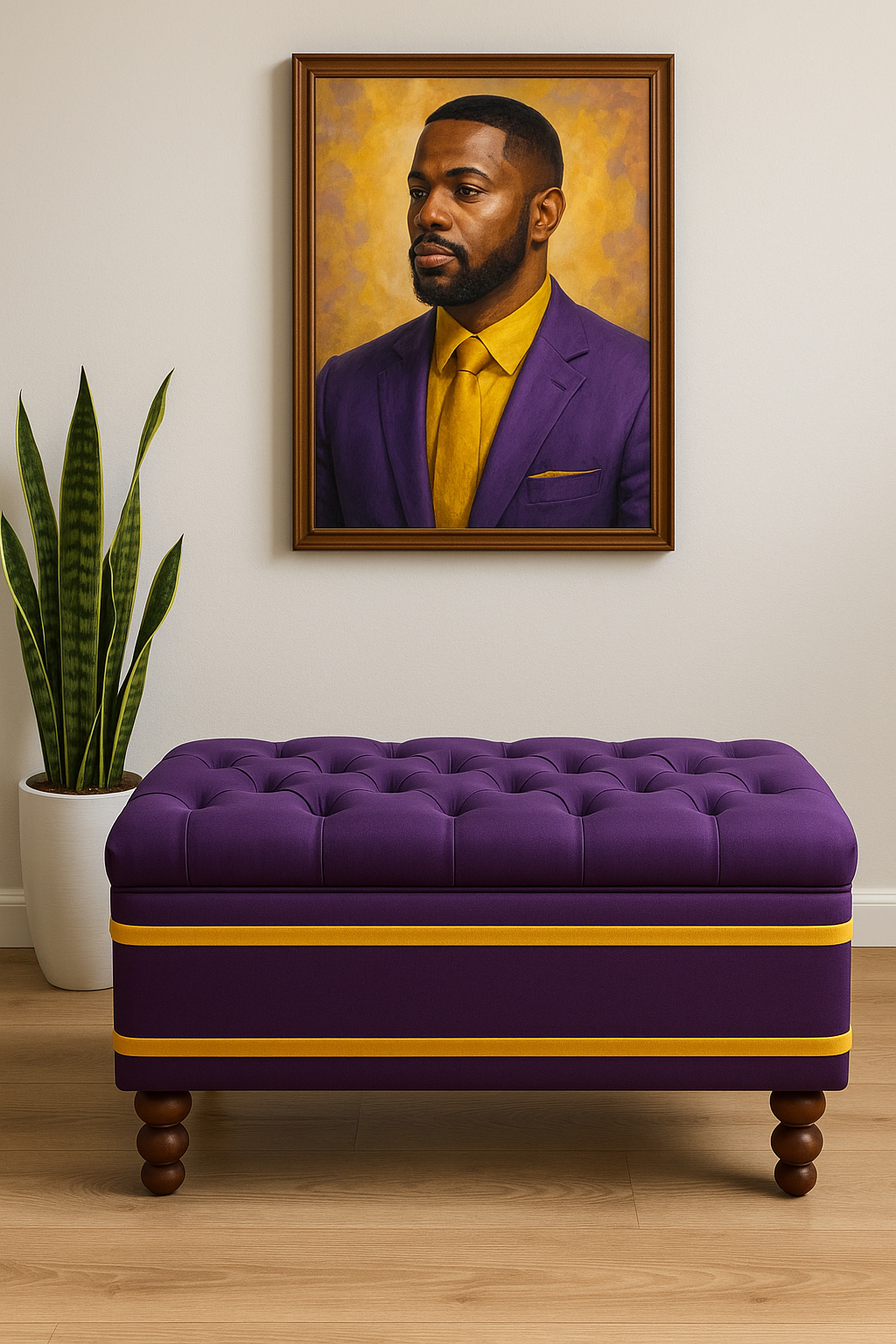 Brotherhood Inspired | Pearlwood Essence Storage Bench