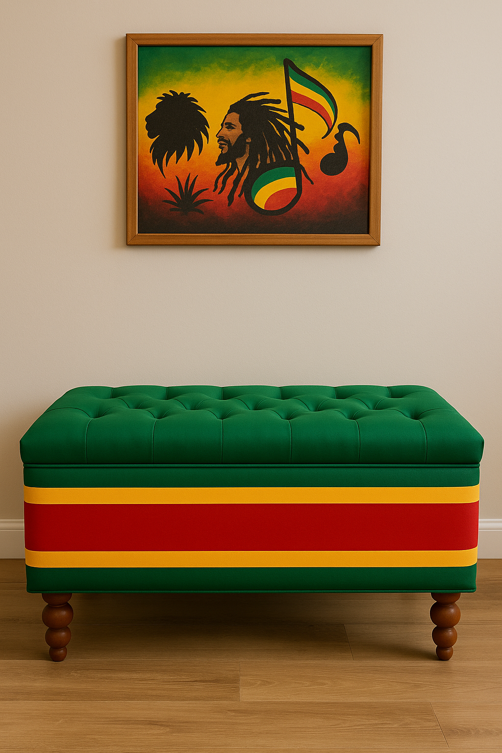 Caribbean Essence | Pearlwood Essence Storage Bench