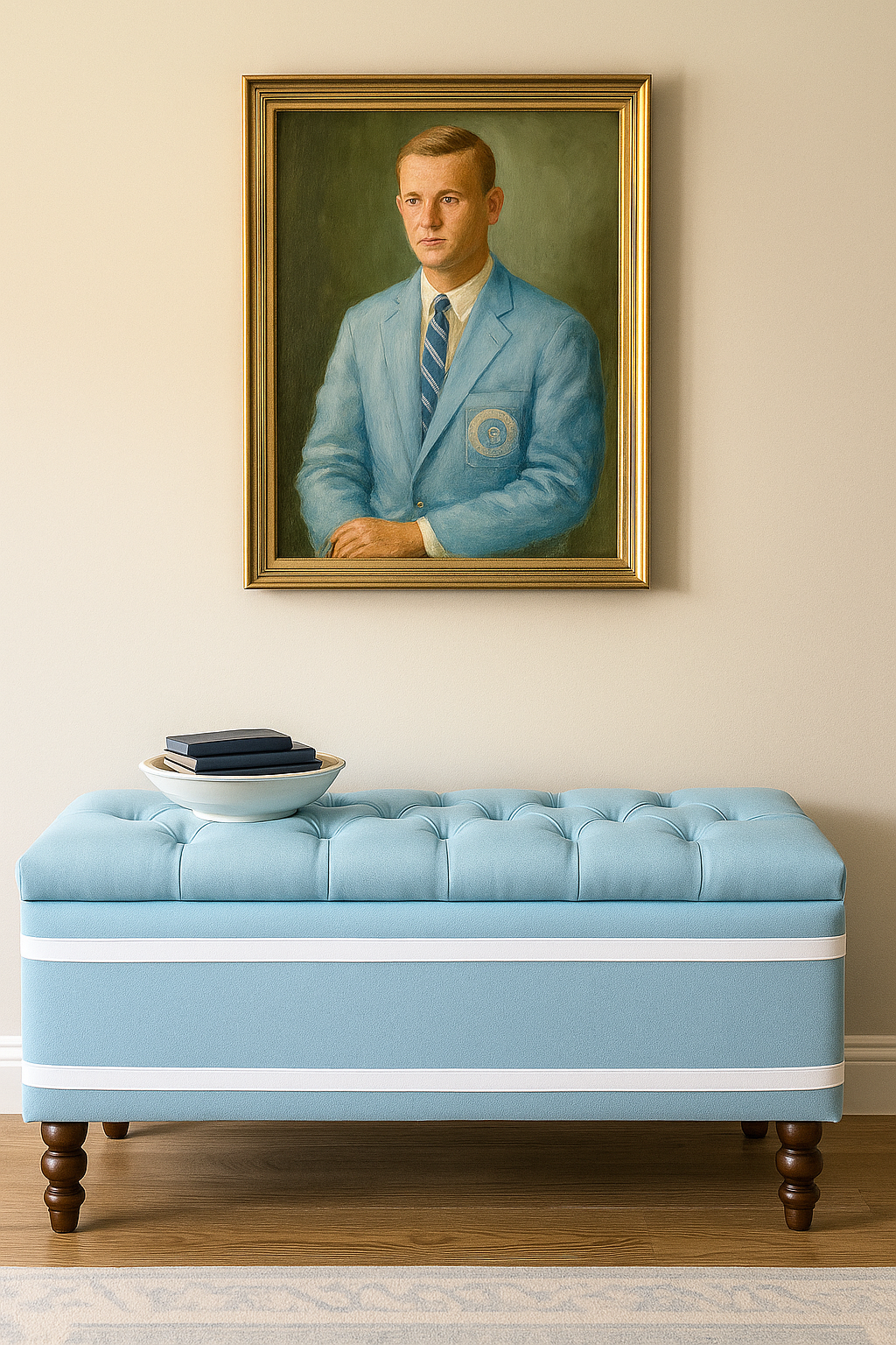 Fraternity Inspired | Pearlwood Essence Storage Bench