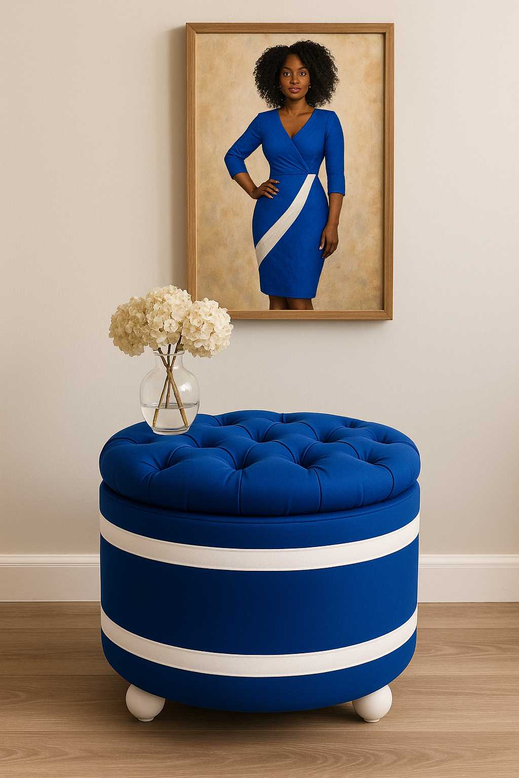 Sisterhood Inspired | Pearlwood Essence Storage Ottoman