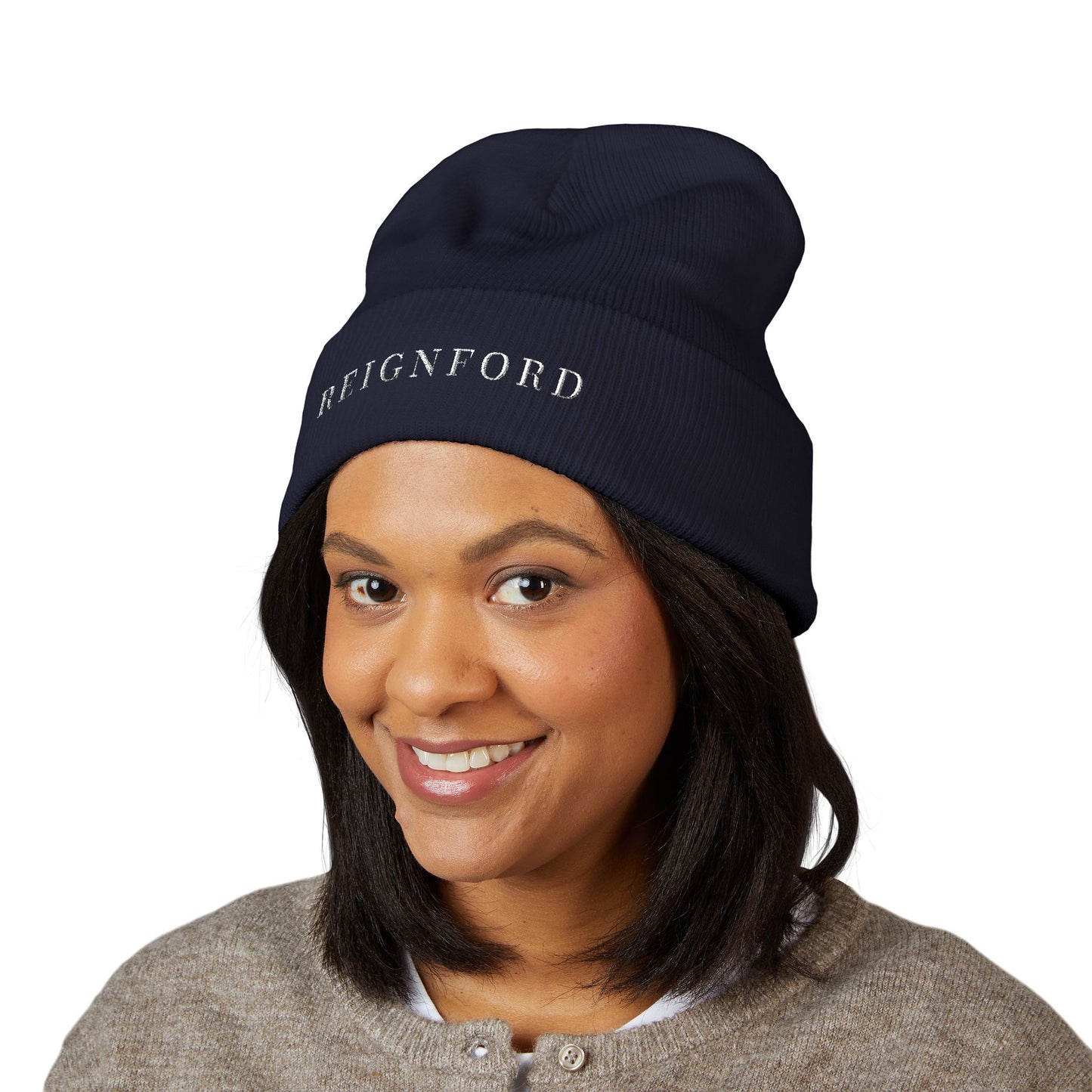 Classic Reignford Cuffed Beanie DARK