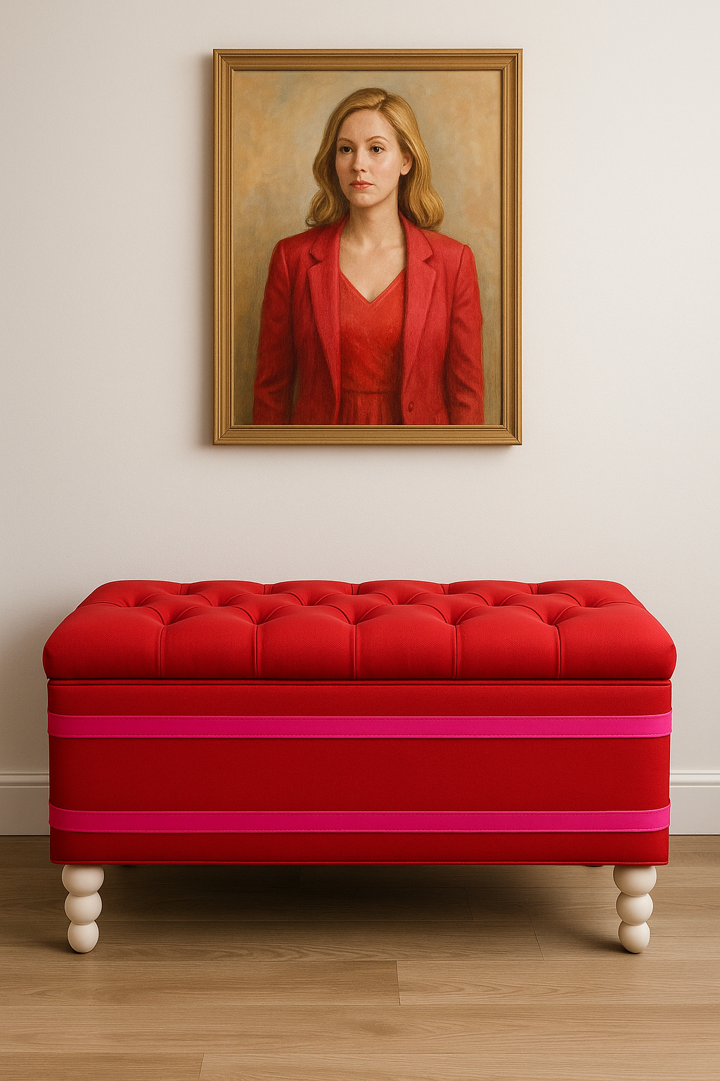 Sorority Inspired | Pearlwood Essence Storage Bench