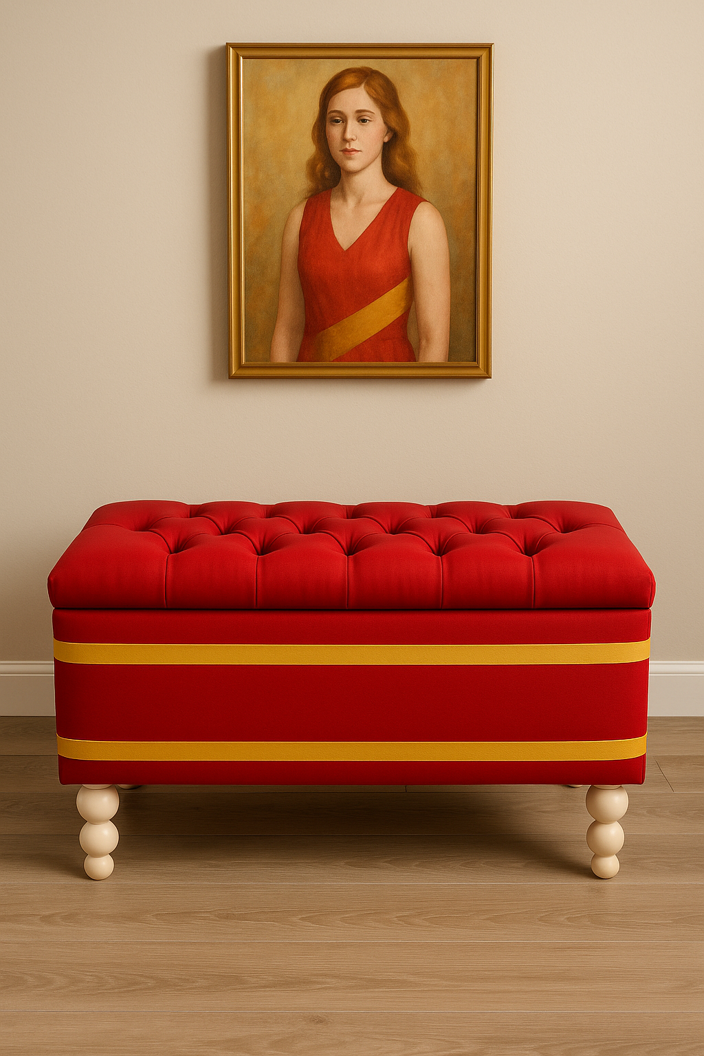 Sorority Inspired | Pearlwood Essence Storage Bench