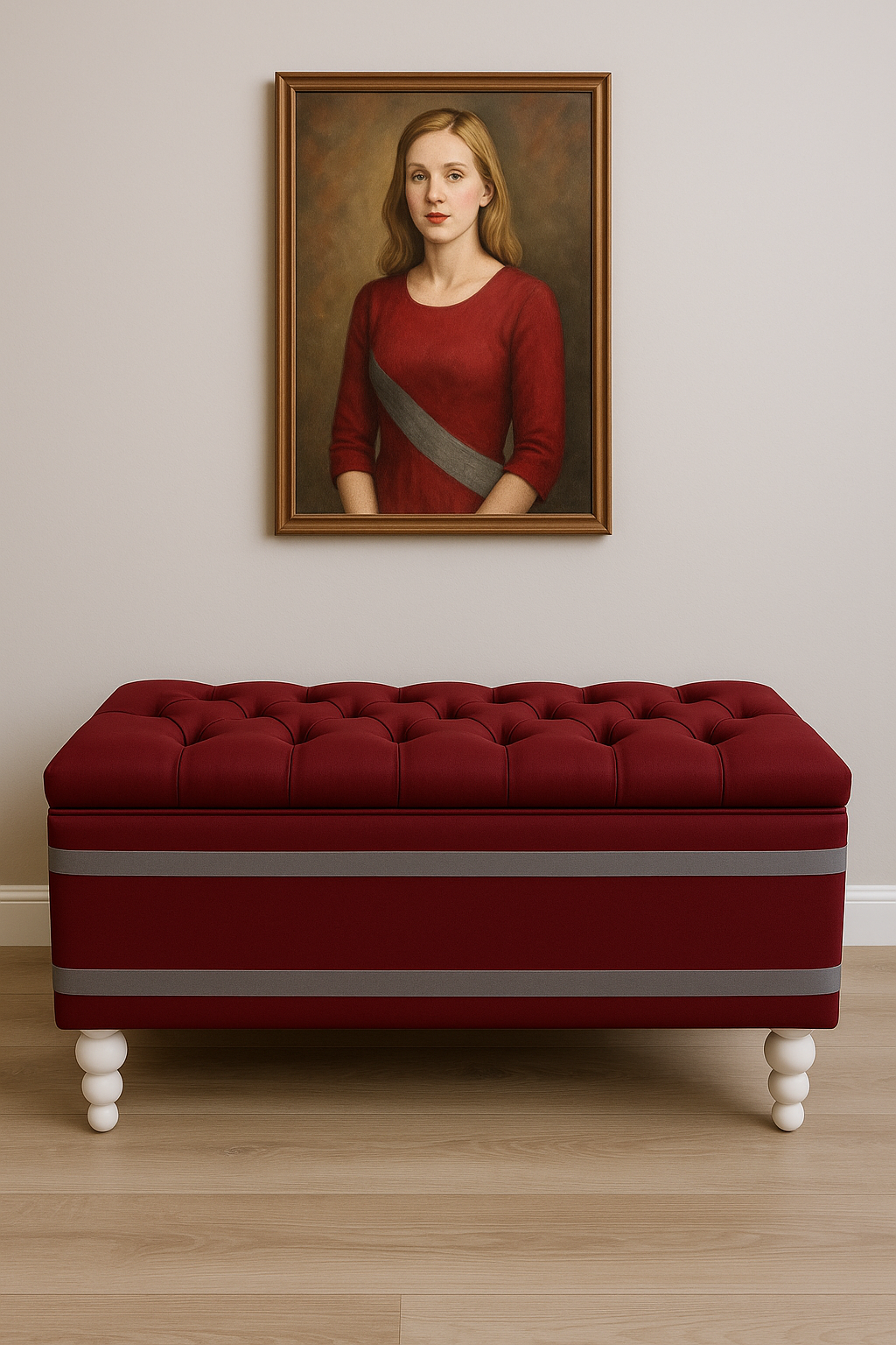 Sorority Inspired | Pearlwood Essence Storage Bench