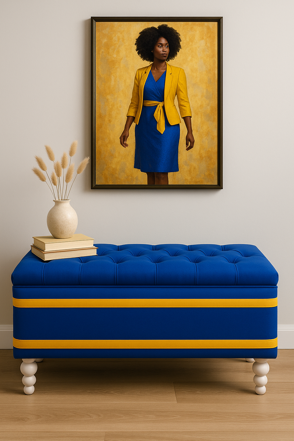 Sisterhood Inspired | Pearlwood Essence Storage Bench