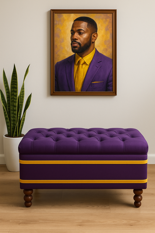 Brotherhood Inspired | Pearlwood Essence Storage Bench