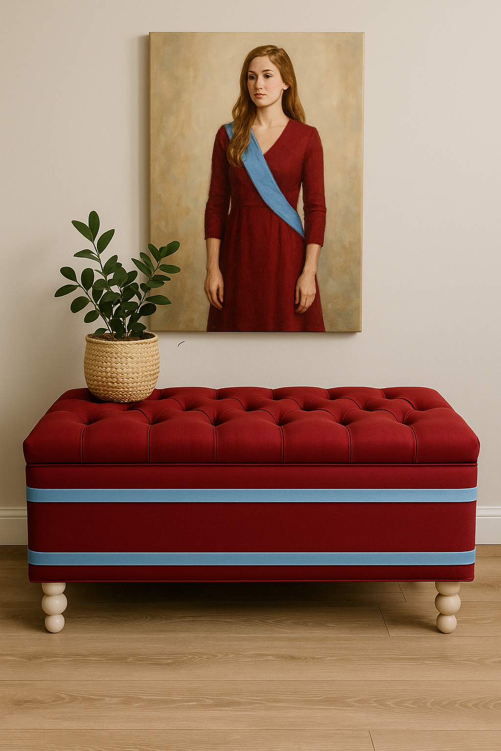 Sorority Inspired | Pearlwood Essence Storage Bench
