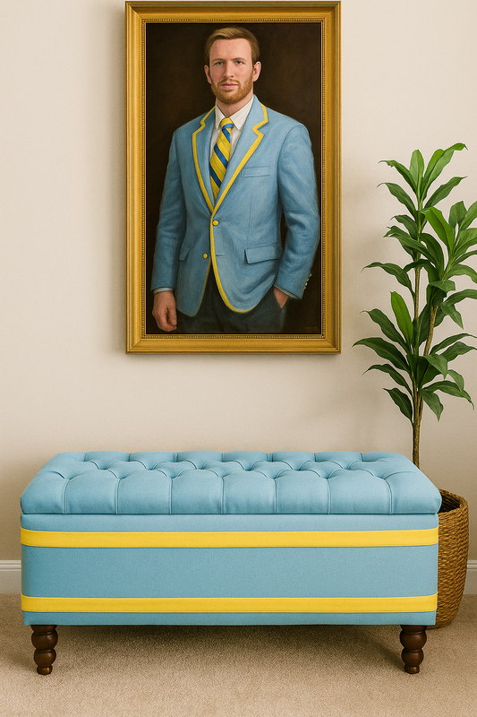 Fraternity Inspired | Pearlwood Essence Storage Bench